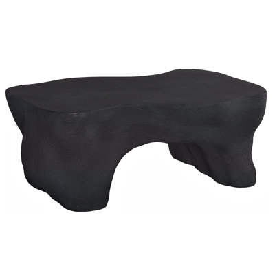 Strata Coffee Table, Charcoal Stone
