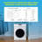 Equator Standard 24 in Vented Dryer 3.5cf/13lb SENSOR Refresh Cycle 110V/1500W
