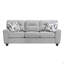 Canapé en chenille durable avec coussins décoratifs-1312594886