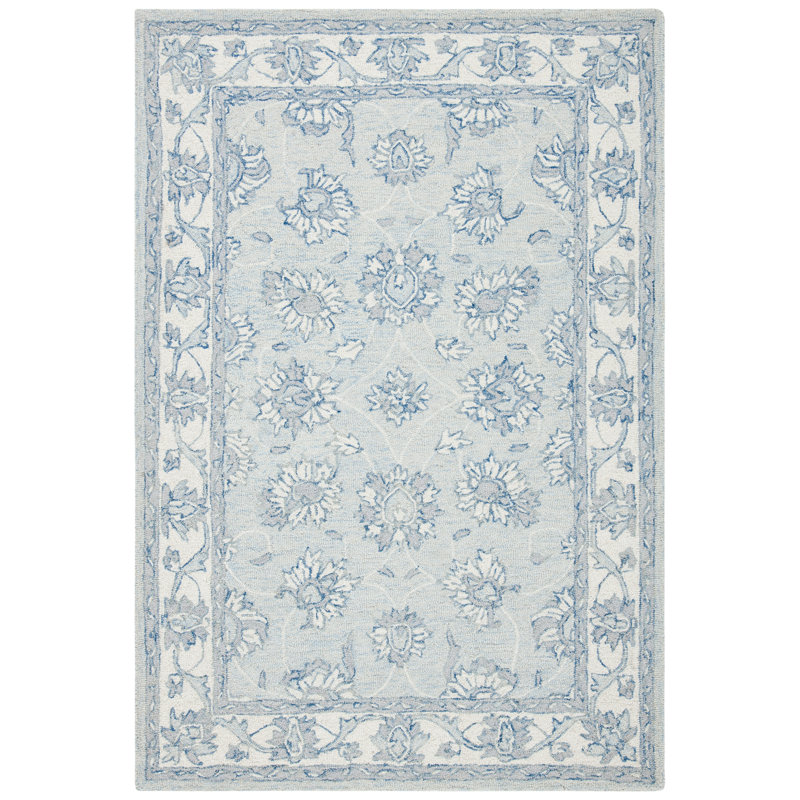 Wool Hand Tufted Area Rug, Rectangle 122 X 183