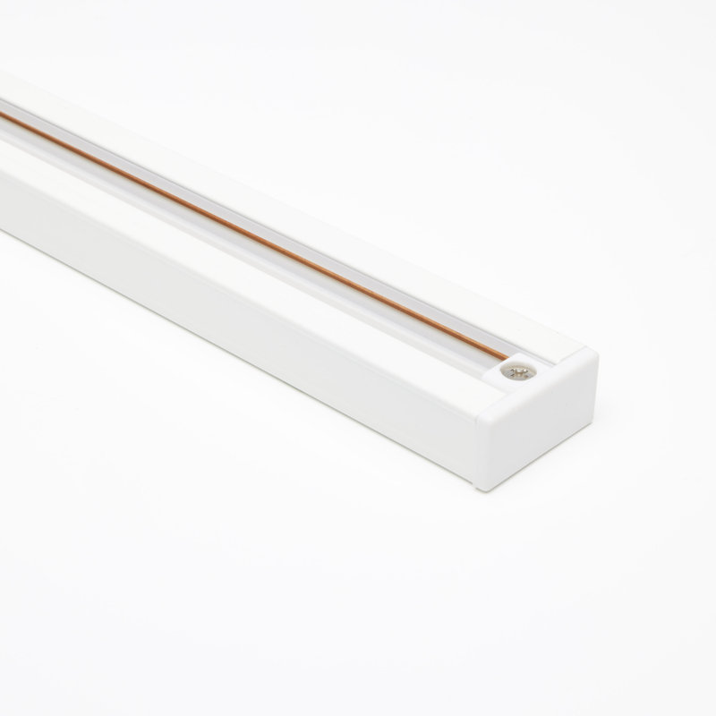 48'' 3 -Light Track Track Kit with Dimmable and Adjustable Head, White