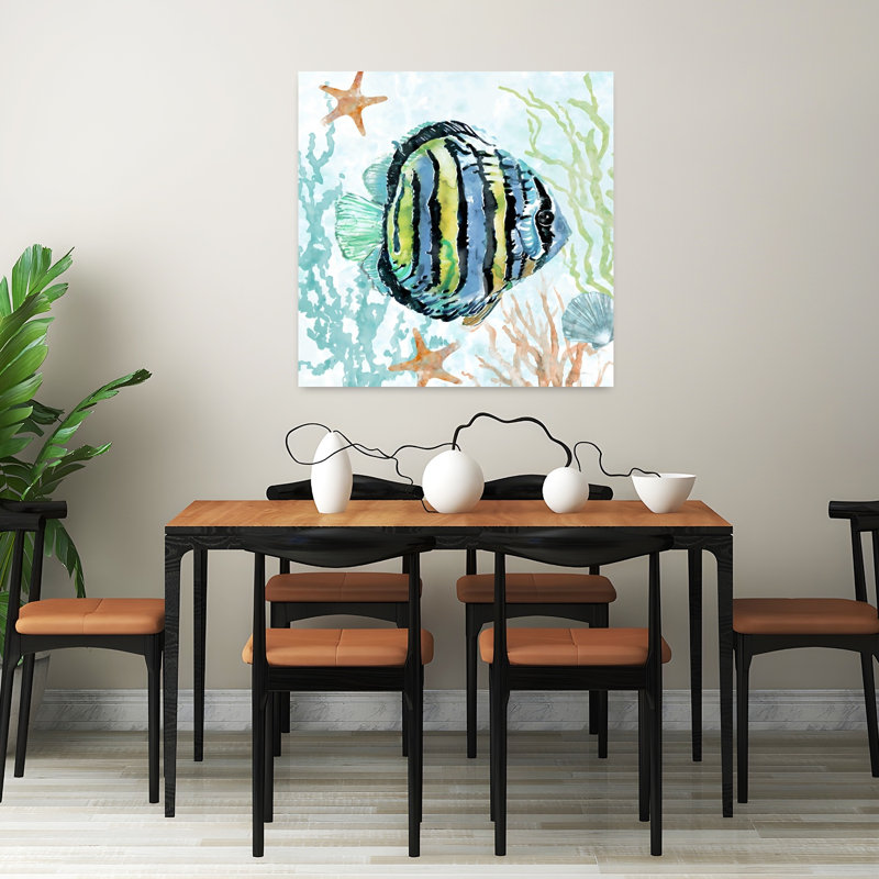Art tropical, art tropical, H 32 po x l 32 po
