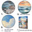 «Coastal Tranquility Horizon I», reproduction sur toile-97052089-97052096