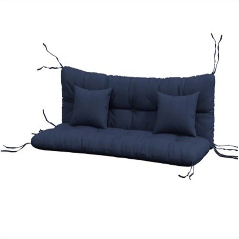 Coussin de banc d'extérieur, coussins de banc capitonnés, Tanné