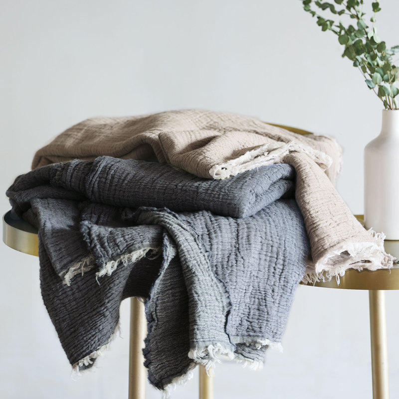 Delaveen Hand Woven Throw Blanket