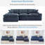 Canapé modulaire rembourré Cloud-1864517034