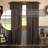 Kettle Grove 100% Cotton Room Darkening Curtain Panel Pair