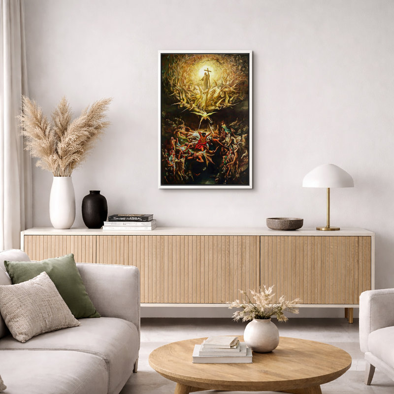 «Apocalyptic Glory» et «Angelic Hosters», œuvres d'art révélatrices bibliques dramatiques, impression sur toile encadrée