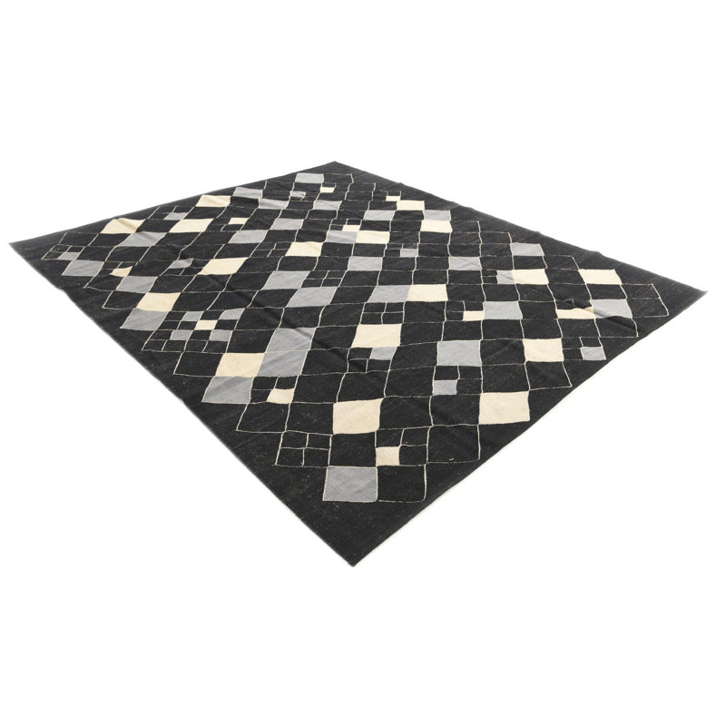 Tapis noir Noor