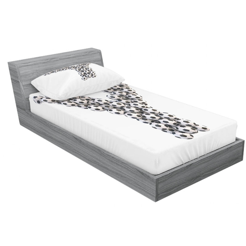 Microfiber Sheet Set, Twin Sheet Set with Fitted Sheet, Y