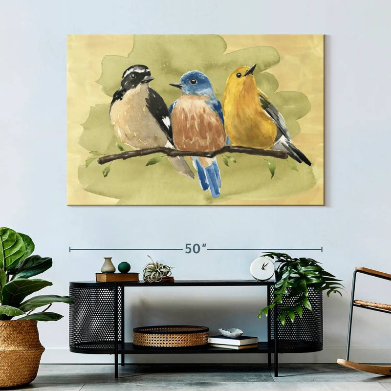 Brampt Bird Perch IV, 34" H x 51" W