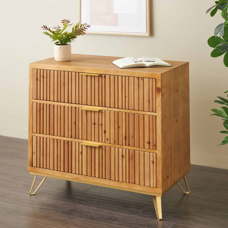 Armoire 3 tiroirs Elikia