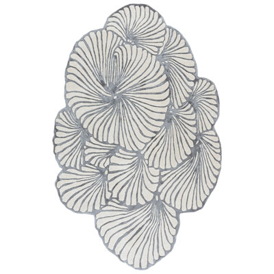 Fifth Avenue Hand Tufted Viscose,Wool, Cotton Floral Indoor Rug