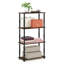 Johnston 4 Tier Toolless Assembly Shelving Unit Bookcase-39824648