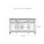 Retro Solid Wood Sideboard Cabinet