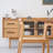 Solid wood tea sideboard storage cabinet