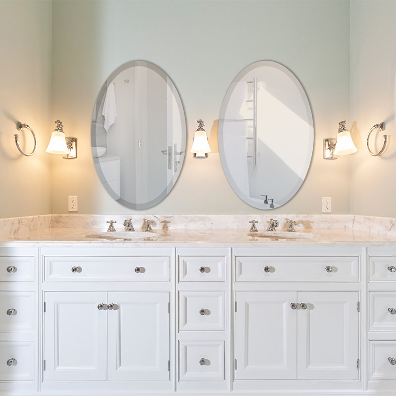 Miroir de salle de bain Bellapais, 20 po x 16 po