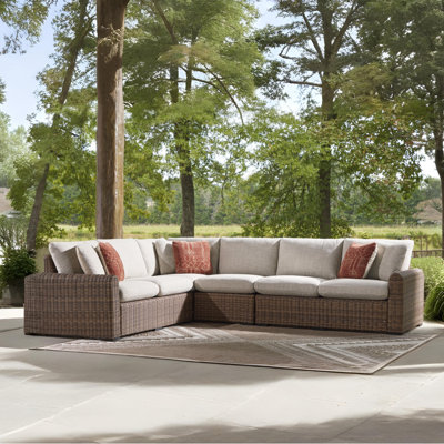 Mathis 4-Piece Outdoor Sectional