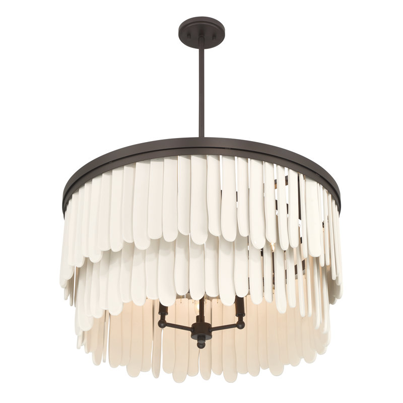Luminaire suspendu 9 lumières Briscade 28 "