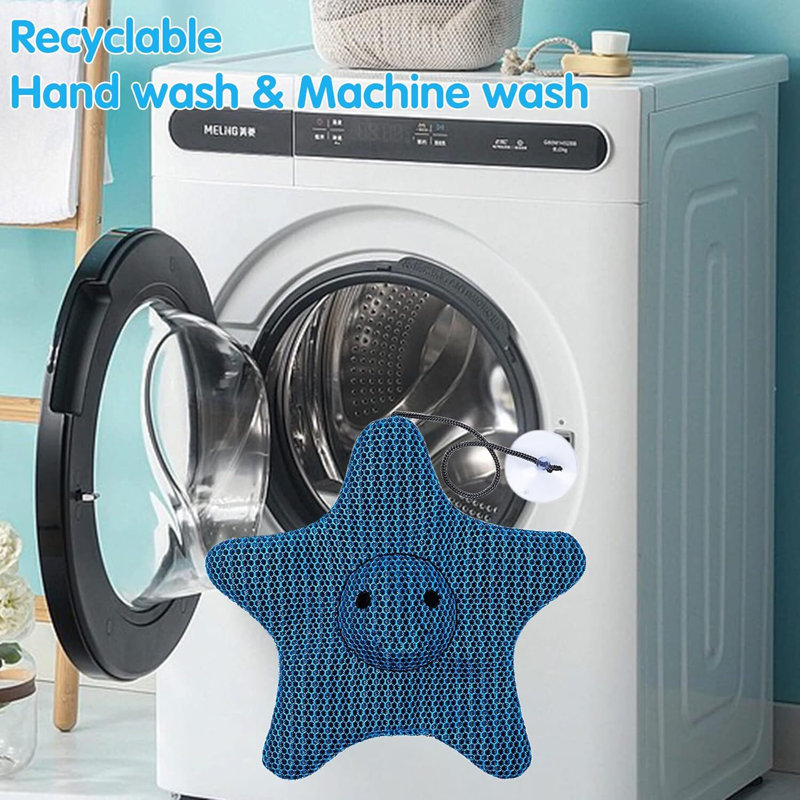 Absorbeur de mousse Blue Starfish pour le nettoyage de l'eau du spa