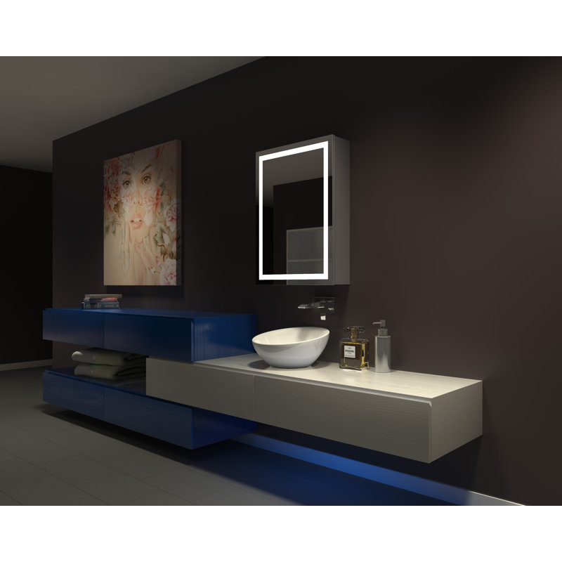 Harmony 30'' x 38'' LED Medicine Cabinet Mirror