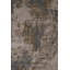 Tapis abstrait multicolore fait à la main 5 x 8 po