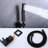 12 Inch Stainless Steel Shower - Matte Black Bathroom Rain With Handheld Balanced 12" Head And For System-121627976