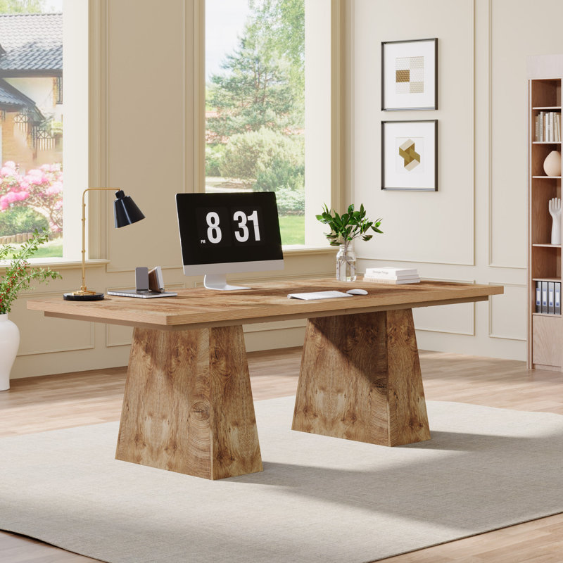 Jasine Desk, Vintage Brown