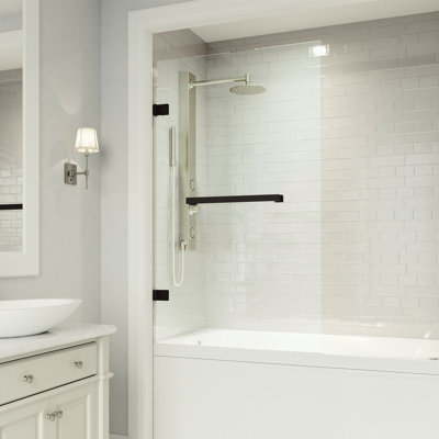 Rialto Frameless Hinged Tub Door