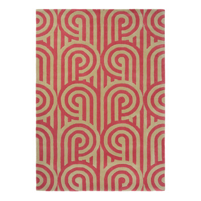 Hand Tufted Wool Geometric Area Rug