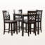 Ensemble de salle à manger 5 pièces de style moderne et contemporain Fraserburgh H 37,4 po x l 18,5 po x P 19,88 po-520633794-520633792