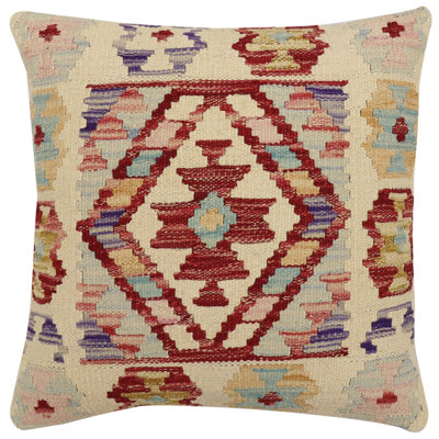 Housse et insert de coussin carré 100% laine