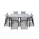 Placido Square 8 - Person 61' Long Dining Set