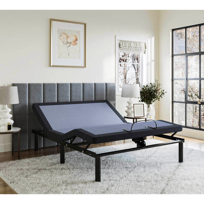 Os25 Adjustable Bed Base For Queen Size, With Massage & Snore Feature Sized Os25, 15.39 In. Height, Queen