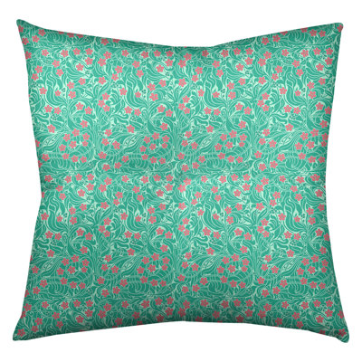 Coussin décoratif floral Katelyn Elizabeth