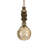Stephanov Faceted Crystal Ball Ceiling Fan Pull Chain