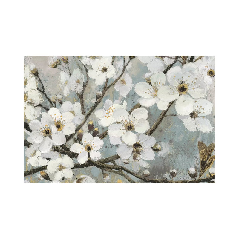Cherry Blossoms I by James Wiens - 1 Piece Wall Art on Canvas, 66.04 cm H x 45.72 cm W x 1.91 cm D, Wrapped Canvas