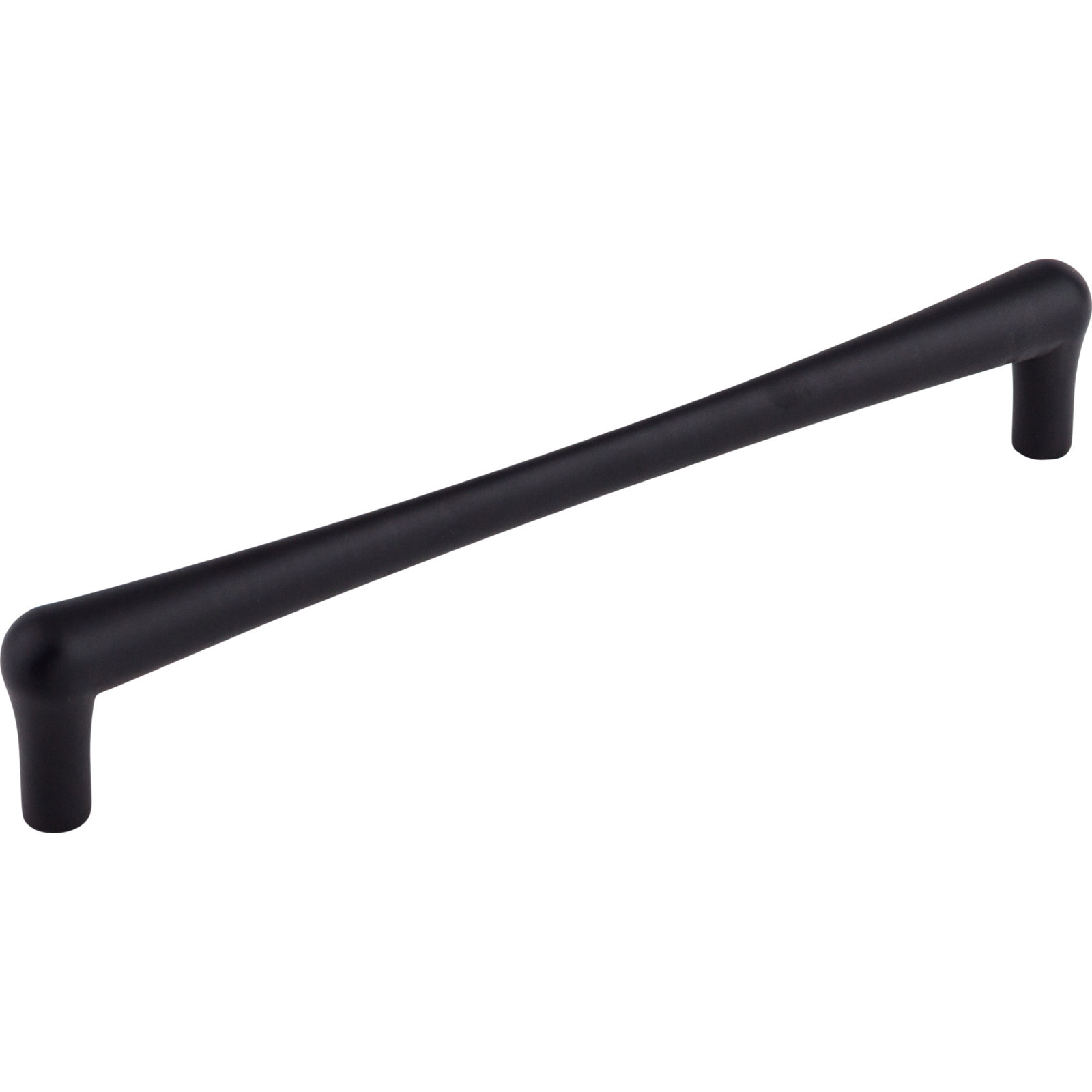 Brookline Bar pull, Flat Black, 7 9/16" Center to Center