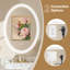 Miroir de salle de bain ovale sans cadre à intensité variable et réglable-1674139456-1674139486