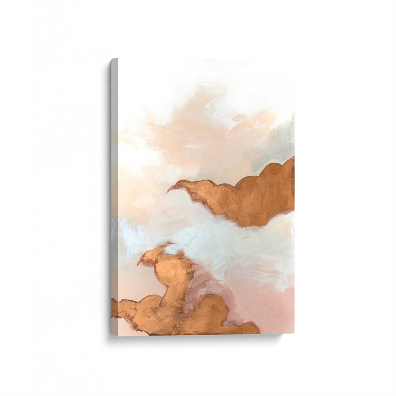 Impression sur toile embelli «Golden Hour I» par June Erica Vess, 36" H x 24" W