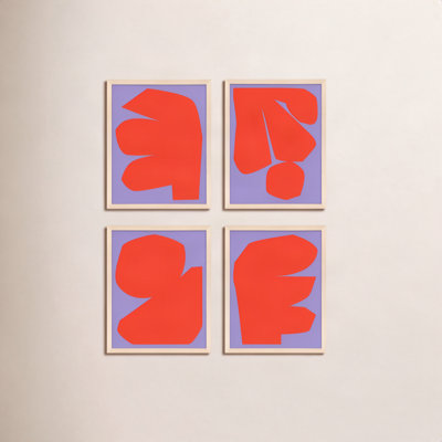 Akita "Module Minimalism" 4-Piece Print Set