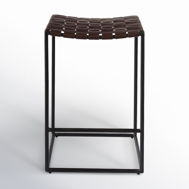 Willette Counter Stool, Counter Stool (26” Seat Height), Black, Dark Brown