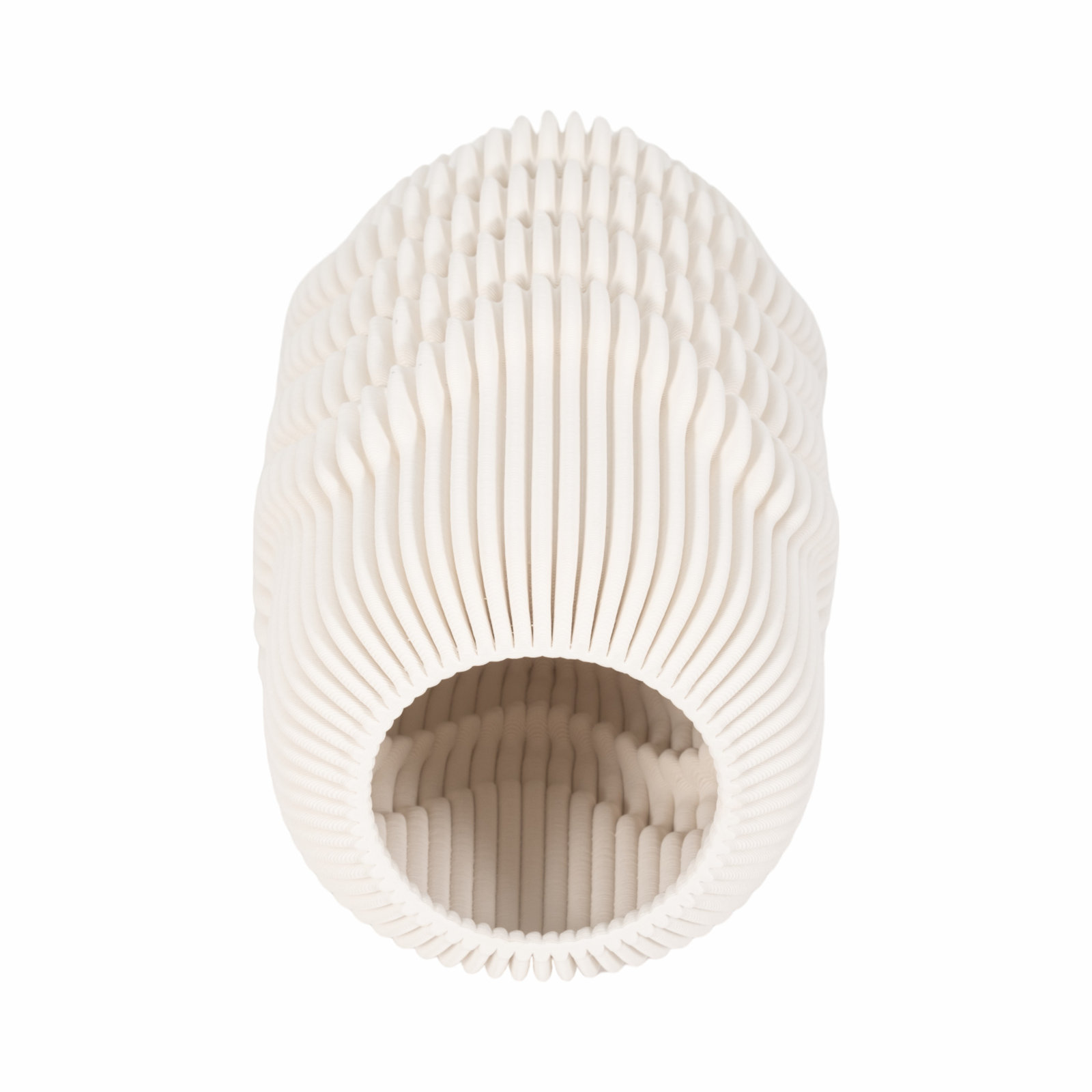 Alaina 14" Providence 3D Printed Vase, 14" H x 9" W x 9" D