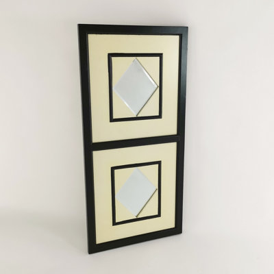 Eustace Solid Wood Frame Rectangle Wall Mirror