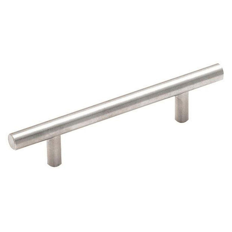 Poignées de barre centre à centre, Nickel massif, 3 3/4", 1