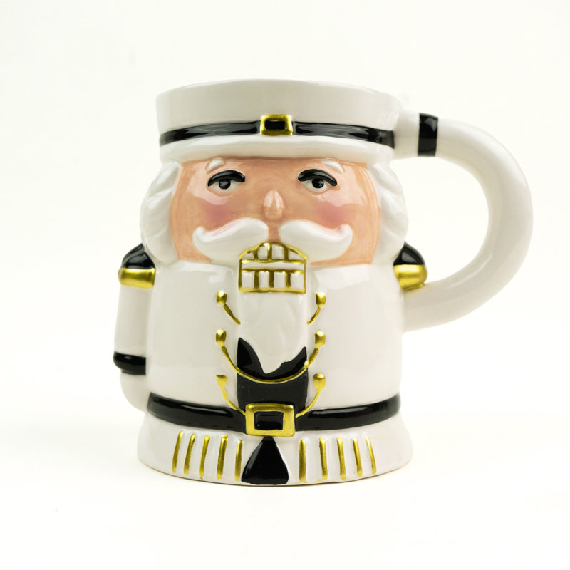 Tasse à café en céramique Kaykin, Blanc