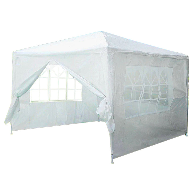 3X3M Event Gazebo Canopy Marquee Tent, Neo White