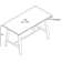 Midtown Solid Wood Breakroom Table