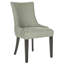 Chaise d'appoint rembourrée Aleshia en bleu clair-1169484973