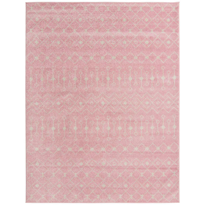 Abstract Indoor Rug, Rectangle 7'10" x 10'
